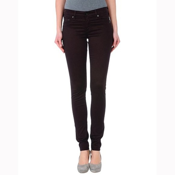 AG Adriano Goldschmied Brown Jegging (26R) - Picture 1 of 8